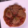 Filetto alle ciliegie e ciliegie brinate