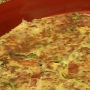 Frittata ai residui di minestrone