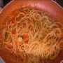 Pasta al pomodoro e cotolette